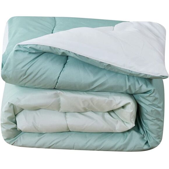 BCBGeneration 8-Piece Soft Microfiber Bag Comforter Set Bedding, Green - Picture 3 of 7